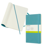 Notizbuch 715529, Classic, blau, A5, blanko, 70g, 96 Blatt / 192 Seiten