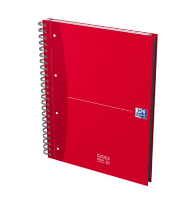 Collegeblock 100100748 European Book, liniert / liniert Rand beidseitig , A4+, 90g, sortiert, 120 Blatt
