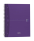 Collegeblock 100100748 European Book, liniert / liniert Rand beidseitig , A4+, 90g, sortiert, 120 Blatt