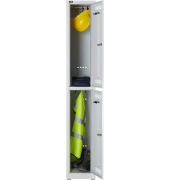 Spind LIGHT GL03S2245 300x1.850x500mm 1Abt. 2Fä. l.gr