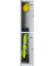 Spind LIGHT GL03S2245 300x1.850x500mm 1Abt. 2Fä. l.gr