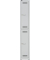 Spind LIGHT GL03S2245 300x1.850x500mm 1Abt. 2Fä. l.gr