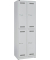Spind LIGHT GL06D2245 600x1.850x500mm 2Abt. 2Fä. l.gr