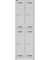 Spind LIGHT GL06D2245 600x1.850x500mm 2Abt. 2Fä. l.gr