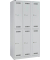 Spind LIGHT GL09T2245 900x1.850x500mm 3Abt. 2Fä. l.gr