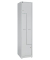 Spind LIGHT GL04Z245 400x1.850x500mm 1Abt. 2Fä. l.gr
