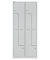 Spind LIGHT GL08Z245 800x1.850x500mm 1Abt. 2Fä. l.gr