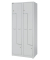 Spind LIGHT GL08Z245 800x1.850x500mm 1Abt. 2Fä. l.gr