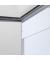 LED-Schaukasten 2 x A4 (A3) Metallrückwand weiß, silber magnetisch