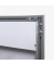 LED-Schaukasten 2 x A4 (A3) Metallrückwand weiß, silber magnetisch