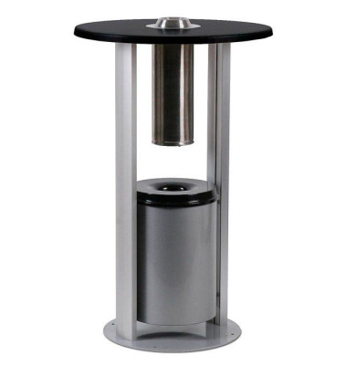 Smoking Table Standaschenbecher silber