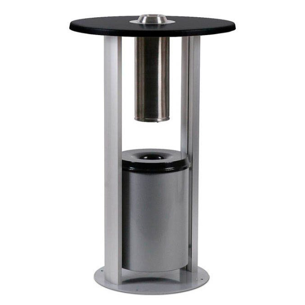 8595578348897 - Smoking Table Standaschenbecher silber 8595578348897 Showdown Displays