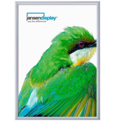 Plakat-Klapprahmen KR50X70G25B1, silber, B2, Aluminium