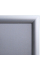 Plakat-Klapprahmen KR50X70G25B1, silber, B2, Aluminium
