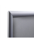 Plakat-Klapprahmen KR50X70G25B1, silber, B2, Aluminium
