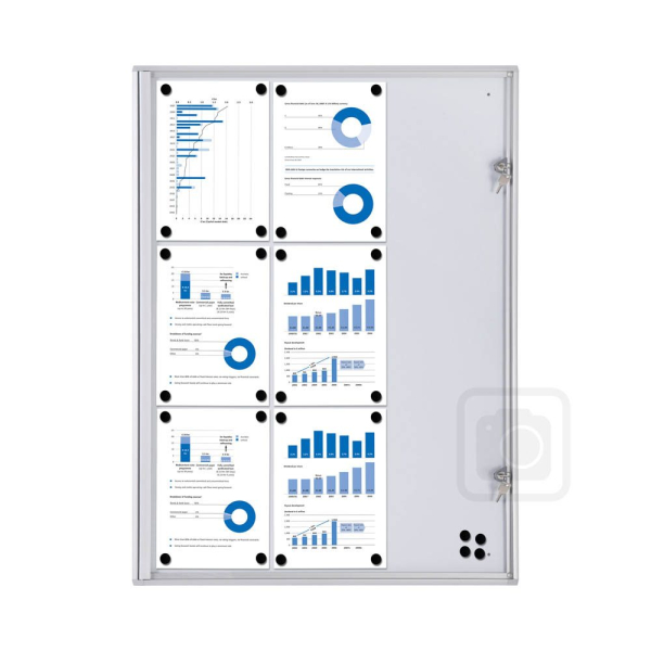 8595578358896 - Schaukasten XS 9 x A4 Metallrückwand weiß grau magnetisch 8595578358896 Showdown Displays 8595578358896 - Schaukasten XS 9 x A4 Metallrückwand weiß grau magnetisch 8595578358896 Showdown Displays