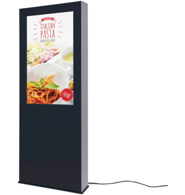 Digitale Outdoor-Infostele 54,6 Zoll (138,7cm) LED-Display