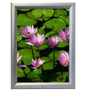Plakat-Klapprahmen UCV355N0A1X2950, silber, A1, Aluminium