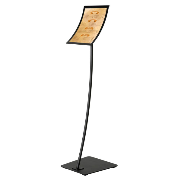 8698473815416 - Update Display Infoständer Konkav geschwungenes Design pulverbeschichtet DIN A3 schwarz 8698473815416 - Update Display Infoständer Konkav geschwungenes Design pulverbeschichtet DIN A3 schwarz