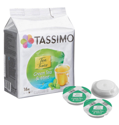Tea Time Green Tea & Mint Teediscs 16 Portionen