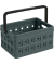 Aufbewahrungsbox the flap-line H6180588, 24 Liter, für A4, außen 440x315x210mm, Copolymer Polypropylen anthrazit