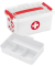 the q-line Erste-Hilfe-Box 6,0 l weiß 30,0 x 20,0 x 14,5 cm