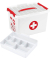 the q-line Erste-Hilfe-Box 22,0 l weiß 40,0 x 30,0 x 26,0 cm