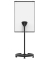 Flipchart ECONOMY Triangle Mobil, 7-153200, 72x1,5x60cm, dunkelgrau, mit Rollen