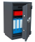 Tresor 80625 75-EL 60 L 110kg grau mit Elektronikschloss Stahl