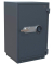 Tresor 80625 75-EL 60 L 110kg grau mit Elektronikschloss Stahl