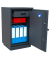 Tresor 80625 75-EL 60 L 110kg grau mit Elektronikschloss Stahl