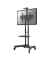 Computertisch NM-M1700BLACK, höhenverstellbar 104,2-154,2cm (H), schwarz / schwarz