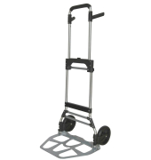 Klappkarre 8001040 tragfähig bis 120kg grau/schwarz 35x48,5cm Aluminium