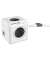 PowerCube Extended DUO USB 4-fach Steckdosenwürfel weiß