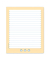 Schreiblernheft 060531085, liniert / Lineatur S5, Quart 19,5x24cm, 80g, gelb, 20 Blatt / 40 Seiten