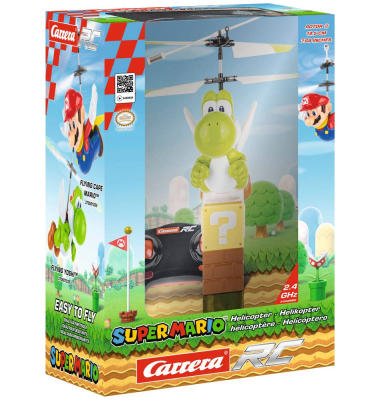 Super Mario Flying Cape Yoshi Ferngesteuerter Helikopter grün