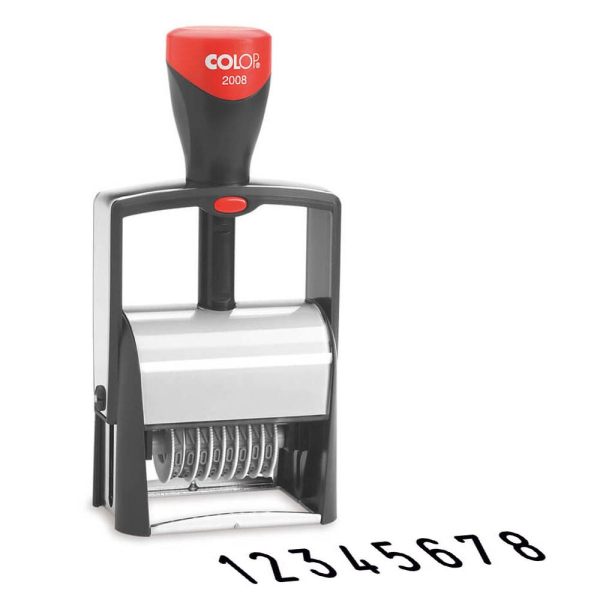 9004362402893 - Ziffernstempel ClassicLine 2008 Metall Kunststoff 8-stellig Schrifthöhe 5mm 9004362402893 Colop 9004362402893 - Ziffernstempel ClassicLine 2008 Metall Kunststoff 8-stellig Schrifthöhe 5mm 9004362402893 Colop
