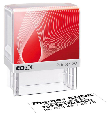 Textstempel Printer 20 146147