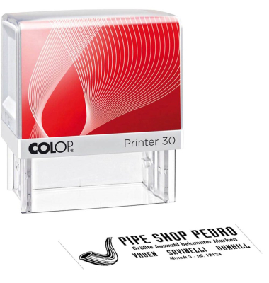 Textstempel Printer 30 mit Logo 146212