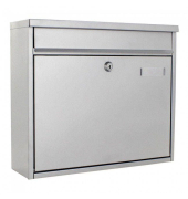 Briefkasten Hochhaus II silber