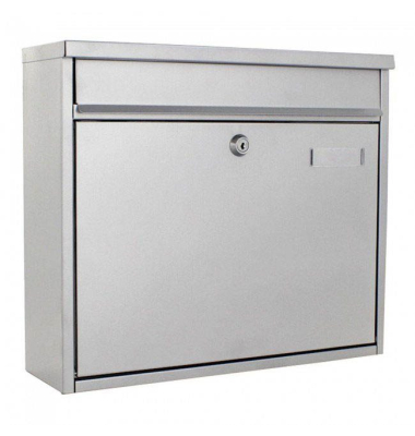 Briefkasten Hochhaus II silber