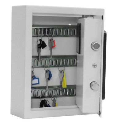 KeyTronic 20 Schlüsselkasten mit 20 Haken