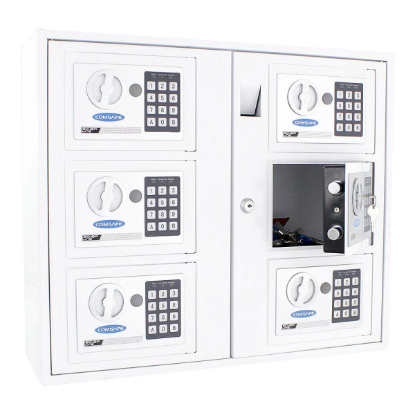 9006072064347 - Schlüsseltresor T05380 Keysystem 6 14kg weiß mit Elektronik- und Standardschloss Stahlblech 9006072064347 ROTTNER 9006072064347 - Schlüsseltresor T05380 Keysystem 6 14kg weiß mit Elektronik- und Standardschloss Stahlblech 9006072064347 ROTTNER
