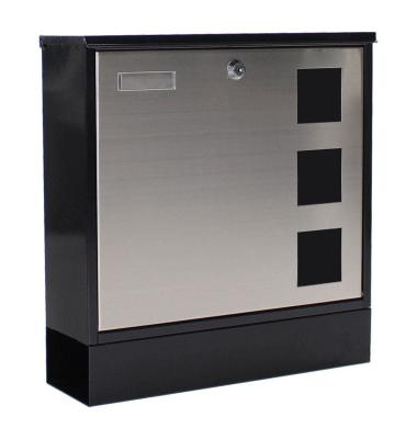 Briefkasten Design Mailbox schwarz