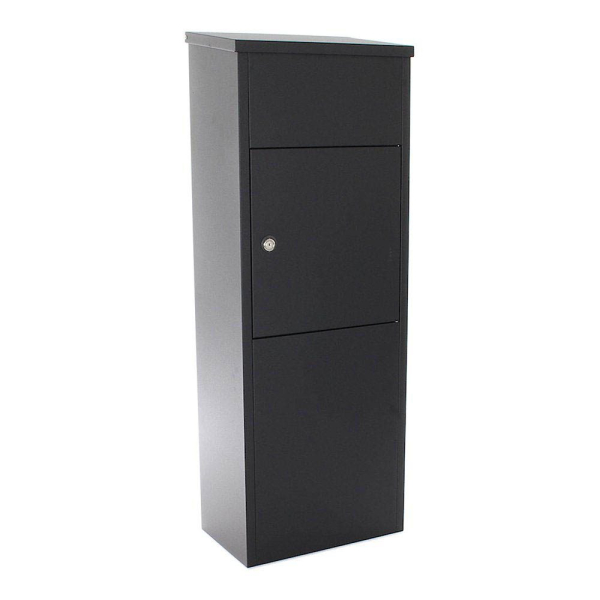 9006072089012 - Stand Paketbriefkasten Parcel Keeper 1000 für Pakete L 310 x B 290 x H 155 mm Stahlblech pulverbeschichtet schwarz 9006072089012 - Stand Paketbriefkasten Parcel Keeper 1000 für Pakete L 310 x B 290 x H 155 mm Stahlblech pulverbeschichtet schwarz