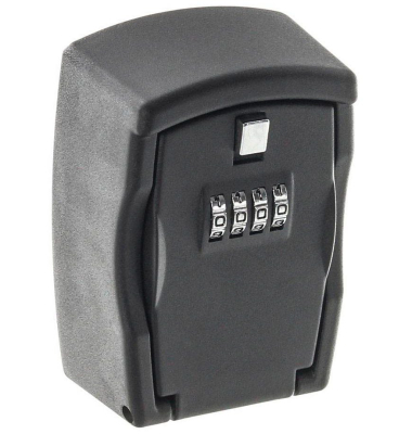 Tresor T05790 Key Protect 1kg schwarz mit Zahlenschloss Stahlblech