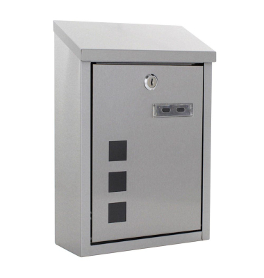 Briefkasten Casa Inox silber