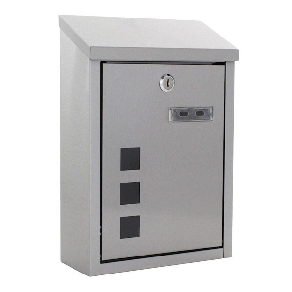 9006072109598 - Briefkasten Casa Inox silber 9006072109598 ROTTNER 9006072109598 - Briefkasten Casa Inox silber 9006072109598 ROTTNER