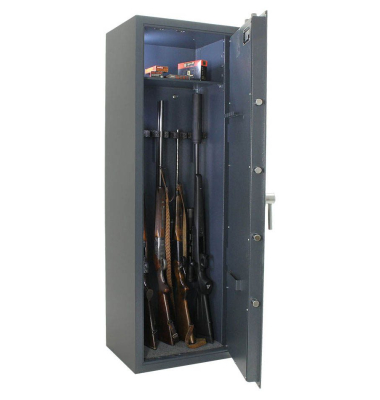 Waffenschrank T06187 Dakota 8 EL EN0 8 Langwaffen max. 141cm 124kg anthrazit mit Elektronikschloss Metall