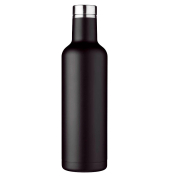 Isolierflasche kupfer-vakuum schwarz